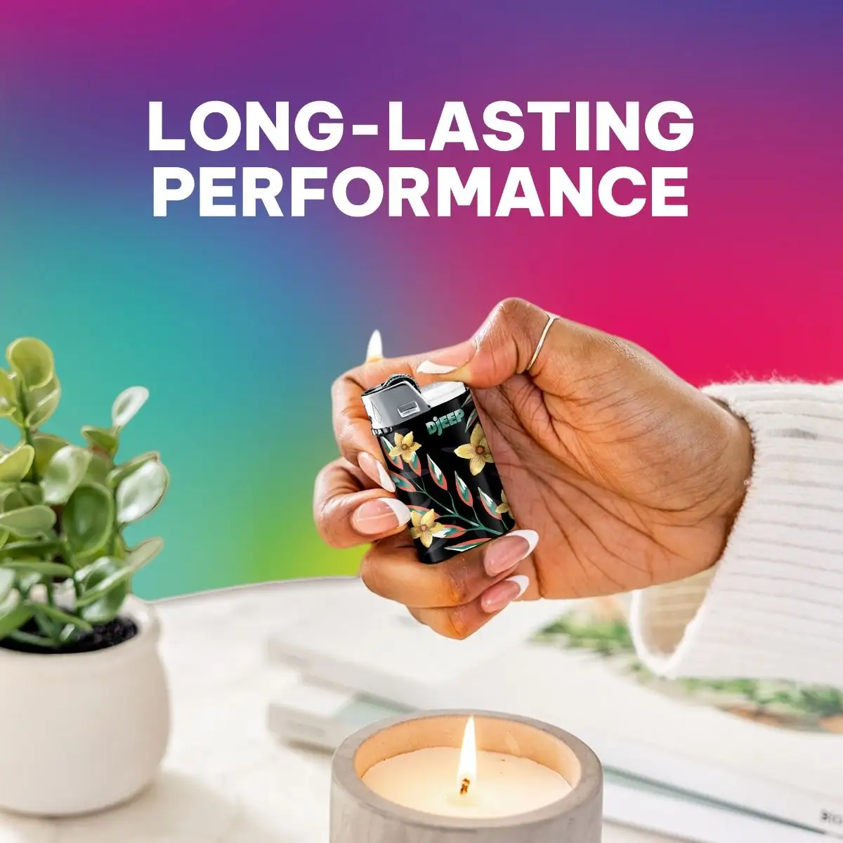 DJEEP Pocket Lighters, VIBRANT Collection Textured Metallic, Unique Lighters 3 DJEEP Pocket Lighters, VIBRANT Collection Textured Metallic, Unique Lighters