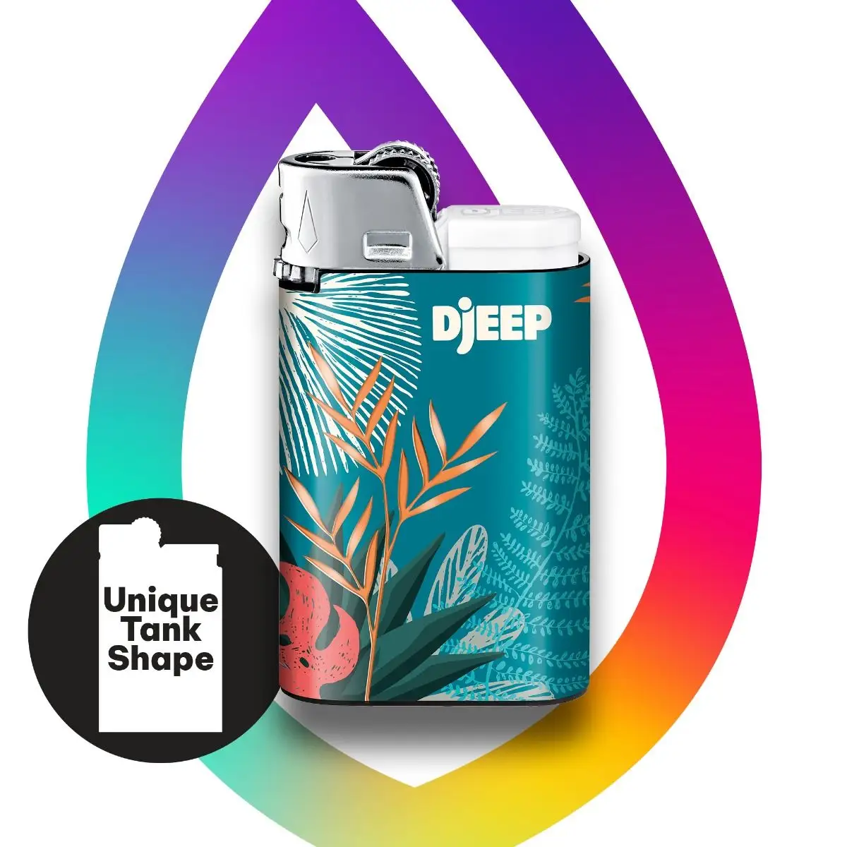 DJEEP Pocket Lighters, VIBRANT Collection Textured Metallic, Unique Lighters 8 DJEEP Pocket Lighters, VIBRANT Collection Textured Metallic, Unique Lighters