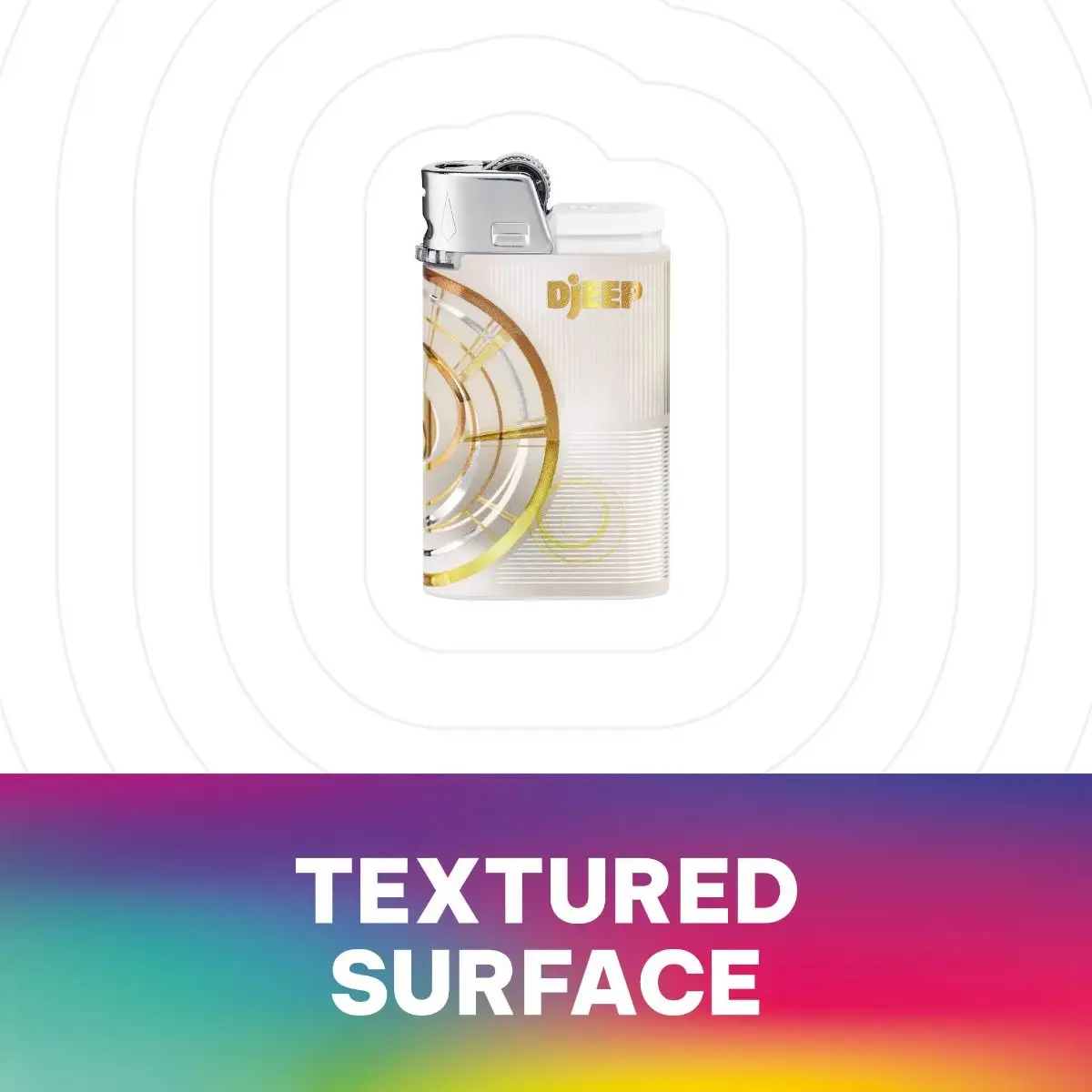 DJEEP Pocket Lighters, ELEGANT Collection Textured Metallic, Unique Lighters 8 DJEEP Pocket Lighters, ELEGANT Collection Textured Metallic, Unique Lighters