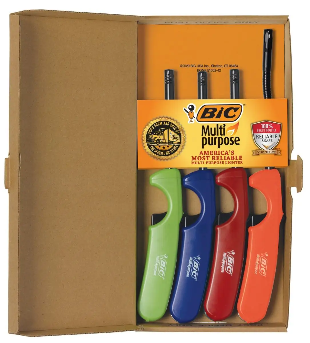 BIC Multi-purpose Classic Edition Lighter & Flex Wand Lighter 10 BIC Multi-purpose Classic Edition Lighter & Flex Wand Lighter