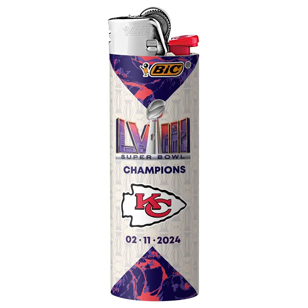 BIC Special Edition Super Bowl LVIII Champions Series Lighters 6 BIC Special Edition Super Bowl LVIII Champions Series Lighters