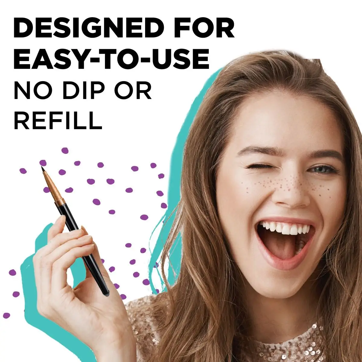 BODYMARK Freckle Pen, Soft Brush Tip, Light Brown Freckle, Cosmetic Quality Pen for Skin 4 BODYMARK Freckle Pen, Soft Brush Tip, Light Brown Freckle, Cosmetic Quality Pen for Skin