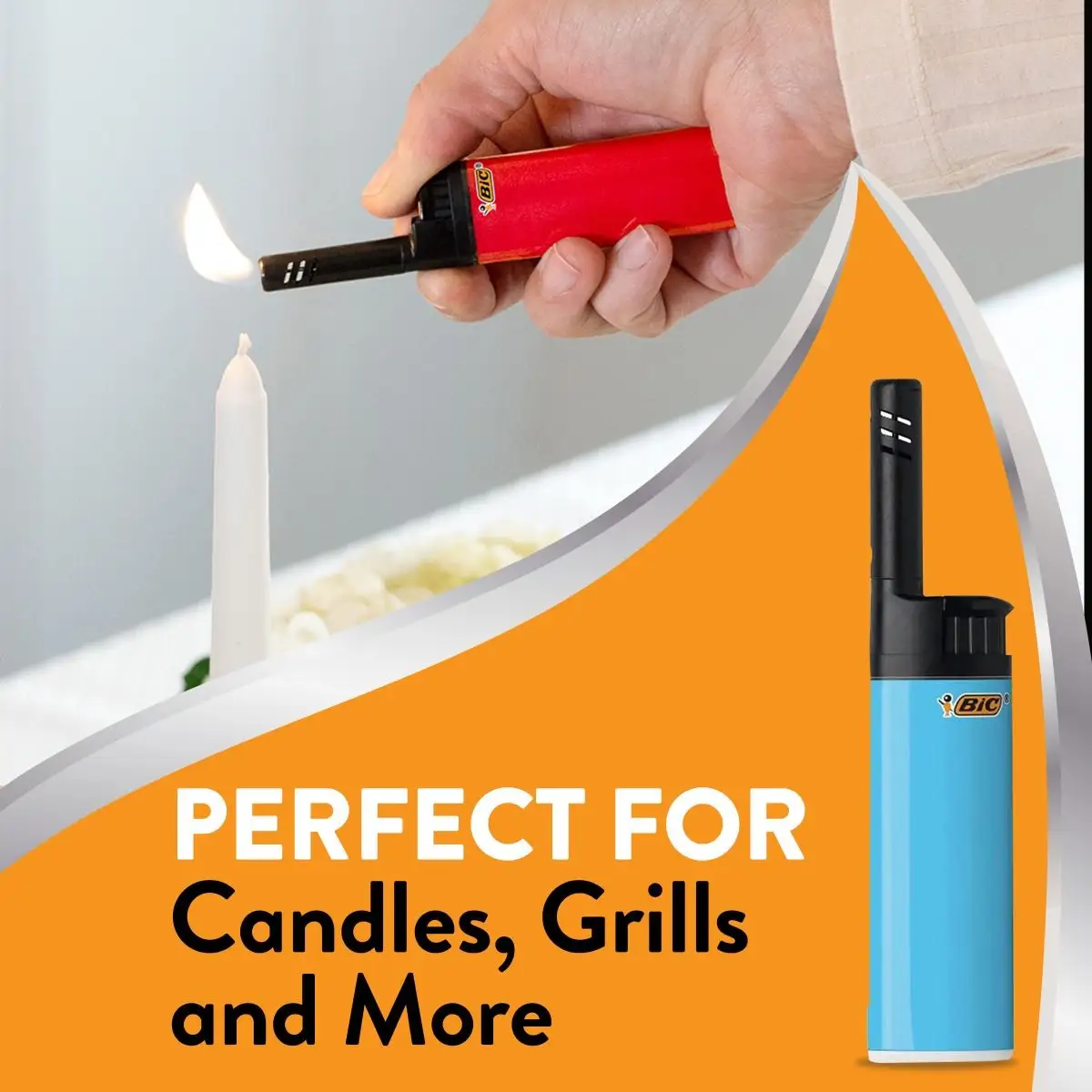 BIC EZ Reach Candle Lighter, The Ultimate Lighter with Wand for Candles, Assorted Snoop Dogg Designs 8 BIC EZ Reach Candle Lighter, The Ultimate Lighter with Wand for Candles, Assorted Snoop Dogg Designs