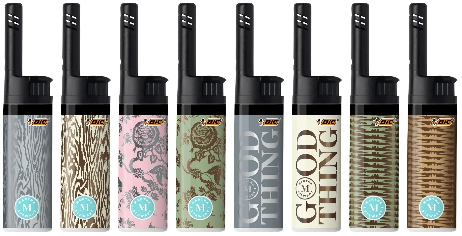 BIC EZ Reach Candle Lighter, The Ultimate Lighter with Wand for Candles, Assorted Martha Stewart Designs 3 BIC EZ Reach Candle Lighter, The Ultimate Lighter with Wand for Candles, Assorted Martha Stewart Designs