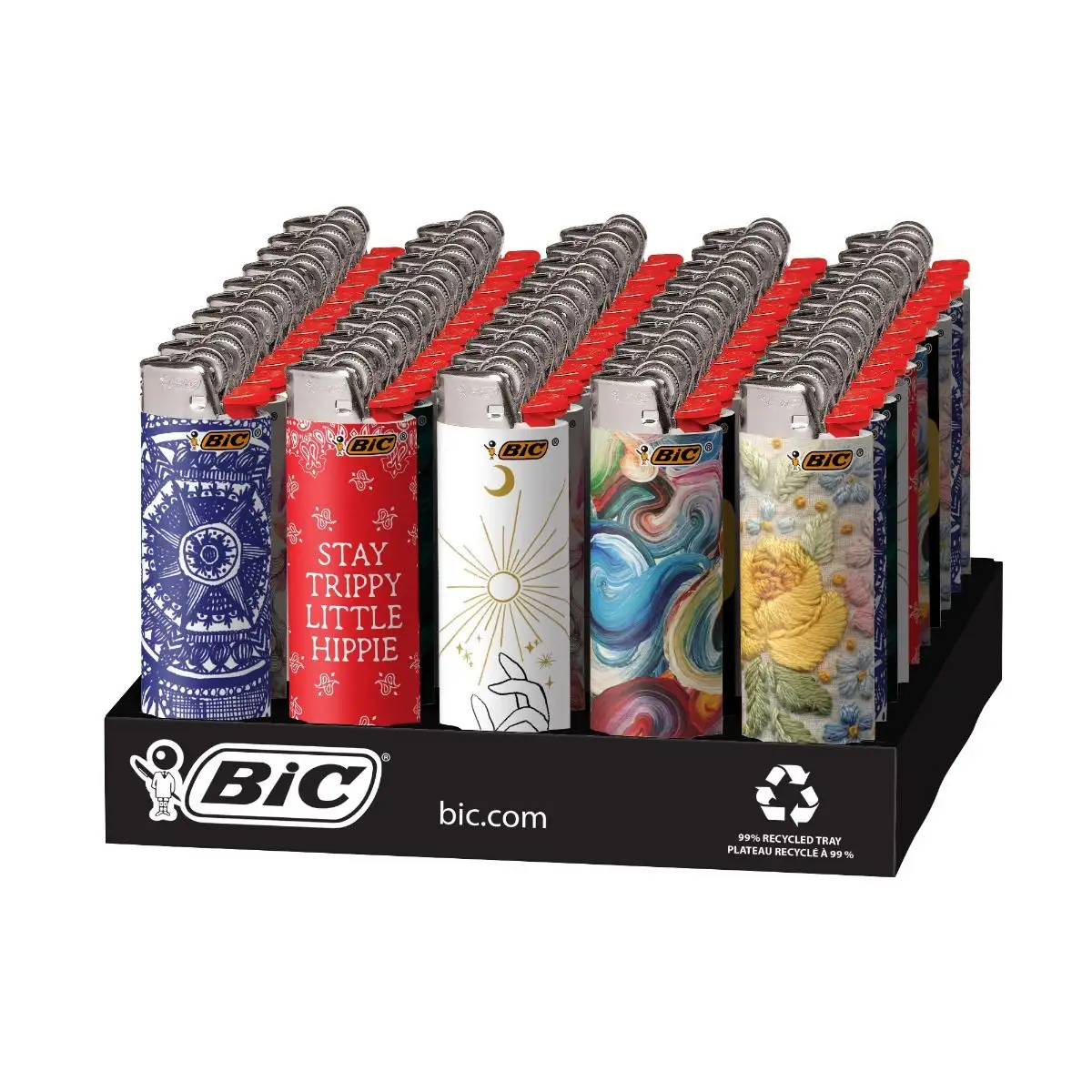 BIC Special Edition Bohemian Series Maxi Pocket Lighters