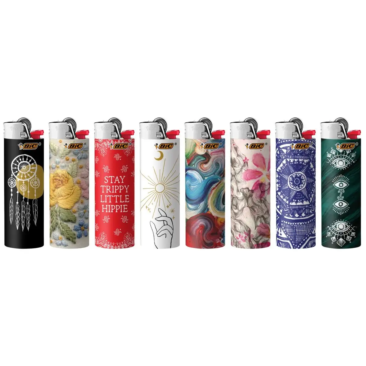 BIC Special Edition Bohemian Series Maxi Pocket Lighters 3 BIC Special Edition Bohemian Series Maxi Pocket Lighters