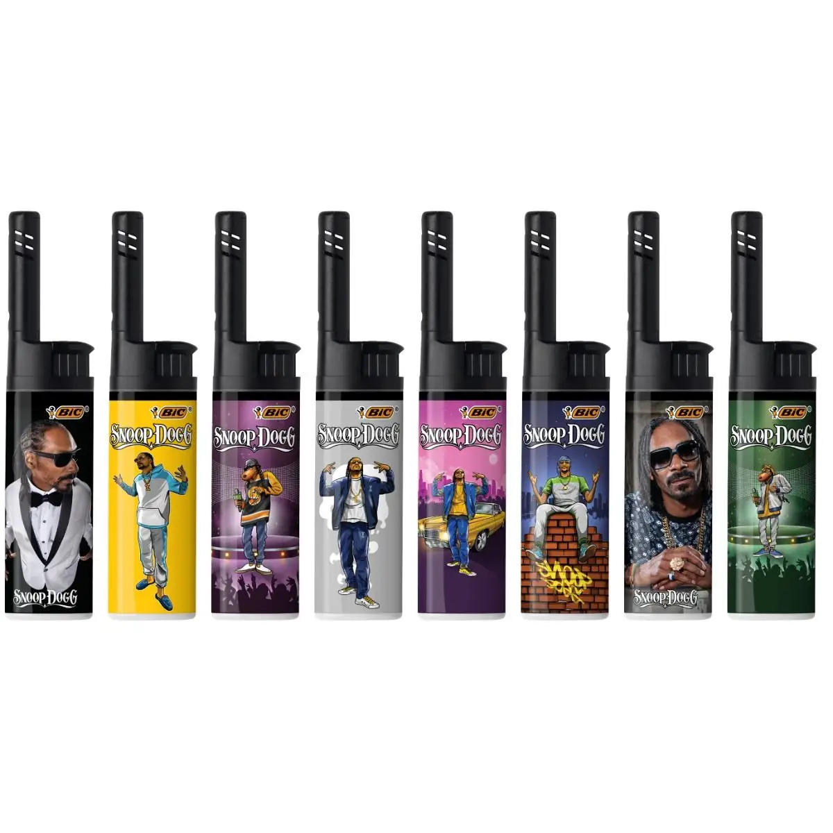 BIC EZ Reach Candle Lighter, The Ultimate Lighter with Wand for Candles, Assorted Snoop Dogg Designs