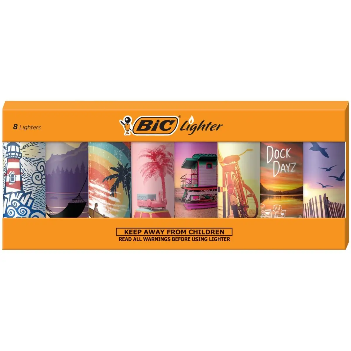 BIC Special Edition Vacation Series Maxi Pocket Lighters
