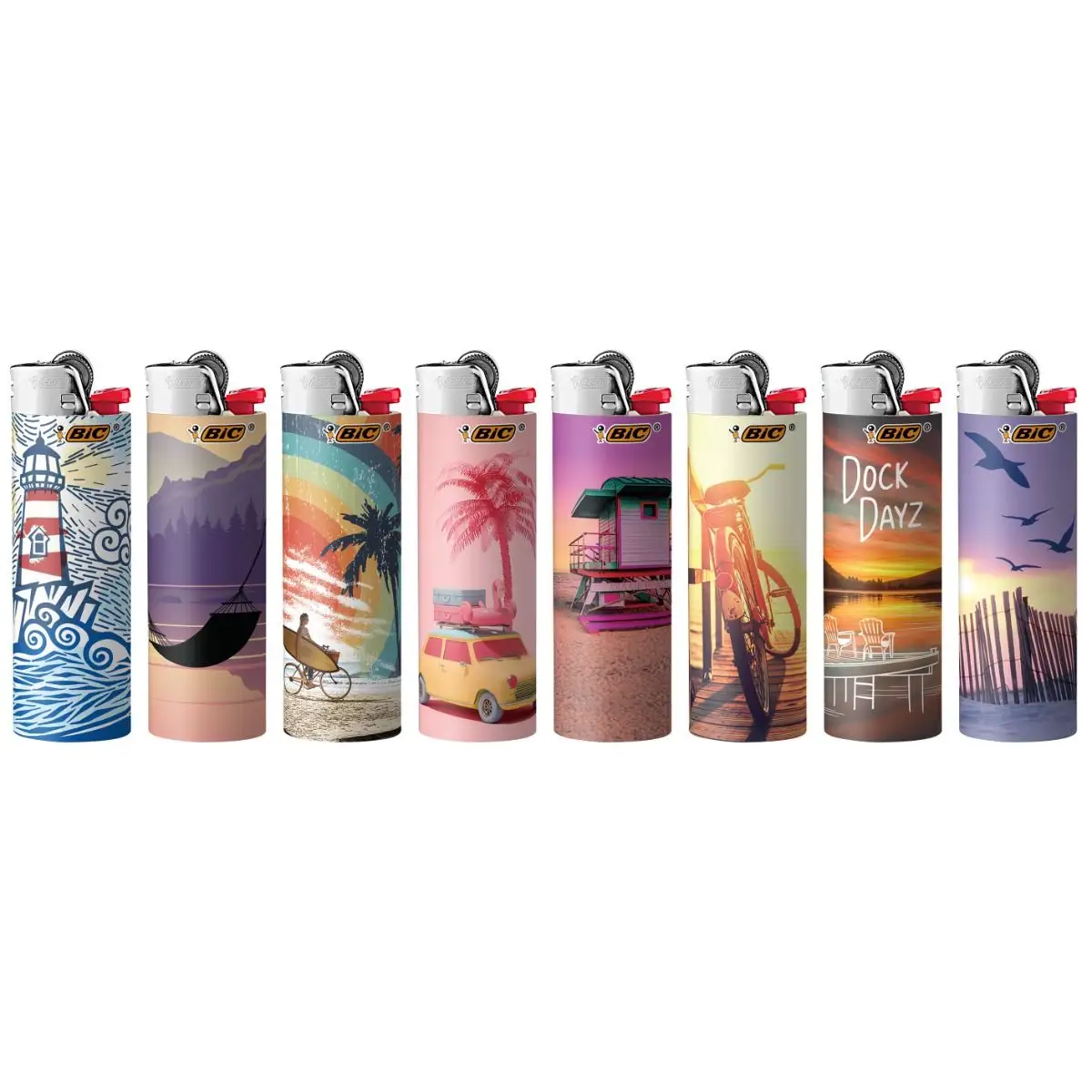 BIC Special Edition Vacation Series Maxi Pocket Lighters 3 BIC Special Edition Vacation Series Maxi Pocket Lighters
