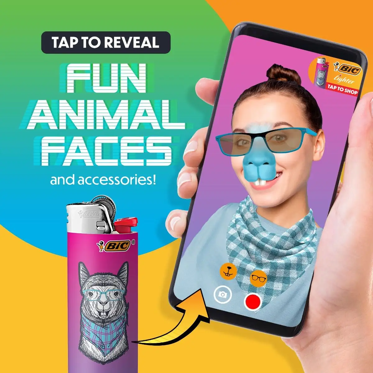 BIC Special Edition Augmented Reality Series Maxi Pocket Lighters 4 BIC Special Edition Augmented Reality Series Maxi Pocket Lighters