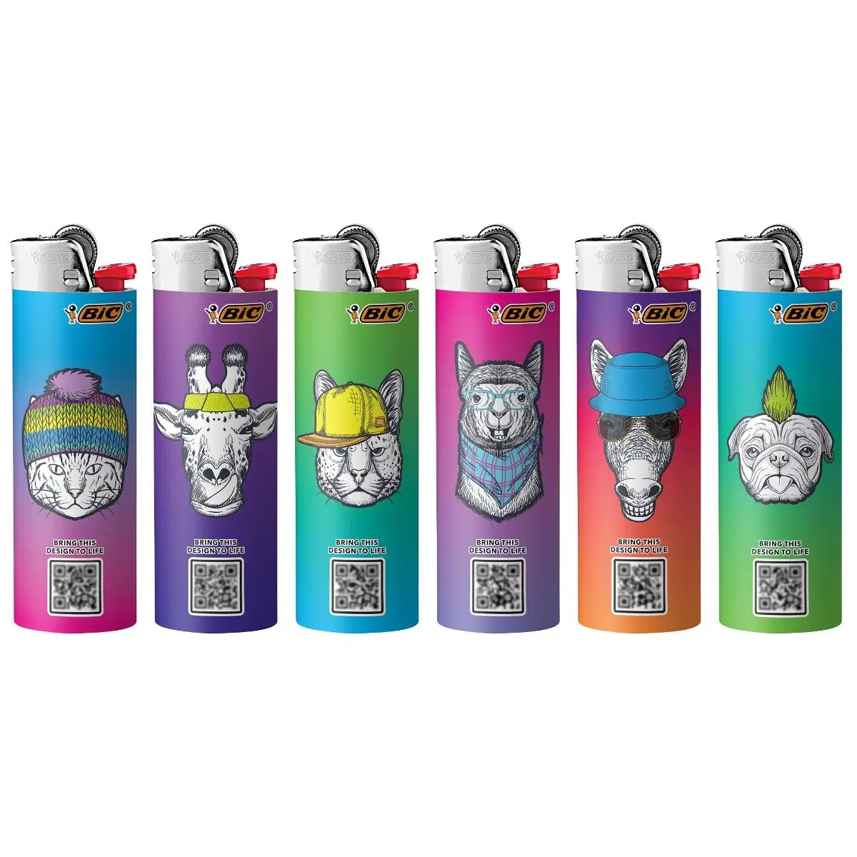 BIC Special Edition Augmented Reality Series Maxi Pocket Lighters 9 BIC Special Edition Augmented Reality Series Maxi Pocket Lighters