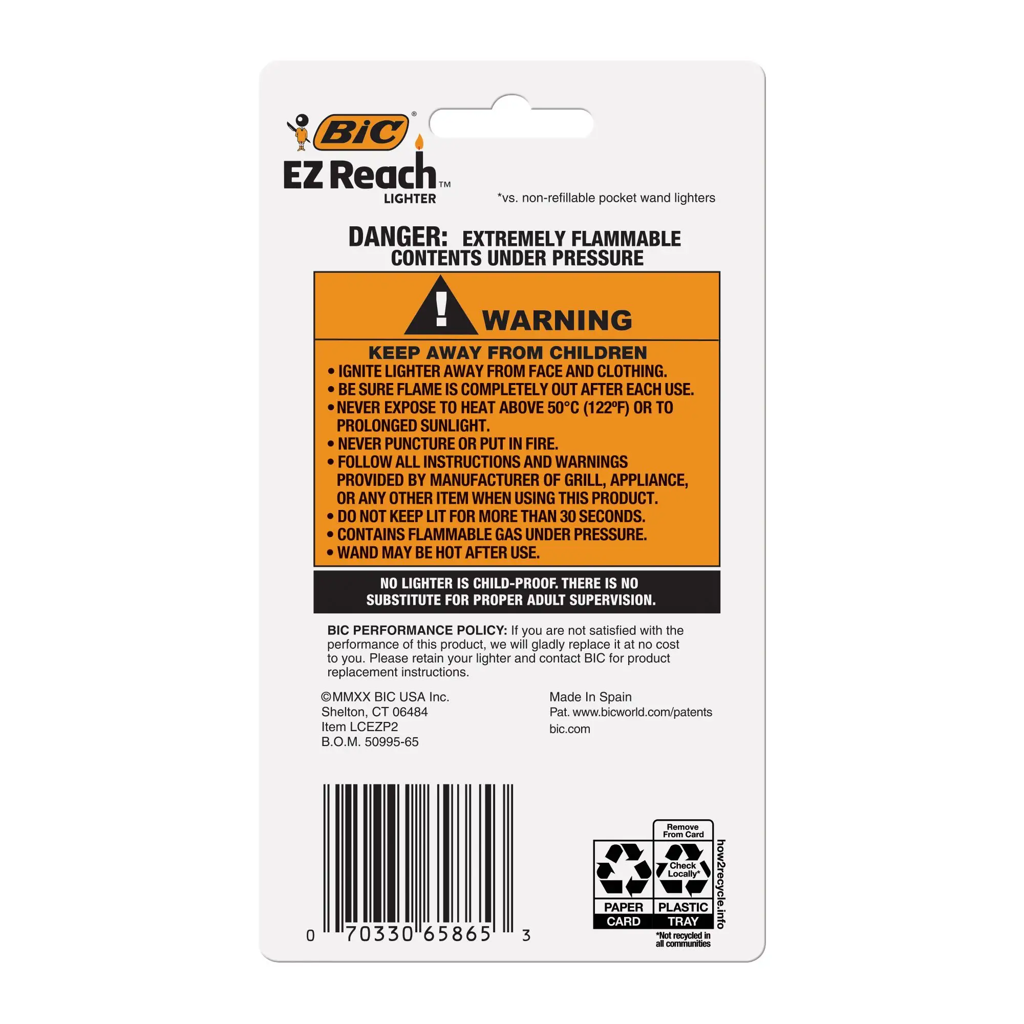 BIC EZ Reach Candle Lighter, The Ultimate Lighter with Extended Wand for Grills and Firepits (1.45-inch) 9 BIC EZ Reach Candle Lighter, The Ultimate Lighter with Extended Wand for Grills and Firepits (1.45-inch)