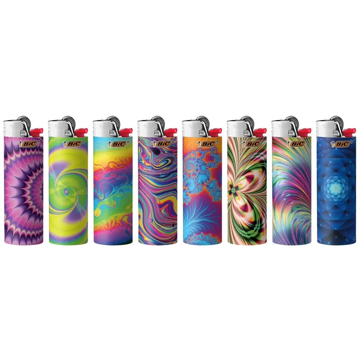 BIC Special Edition Psychedelic Series Maxi Pocket Lighters