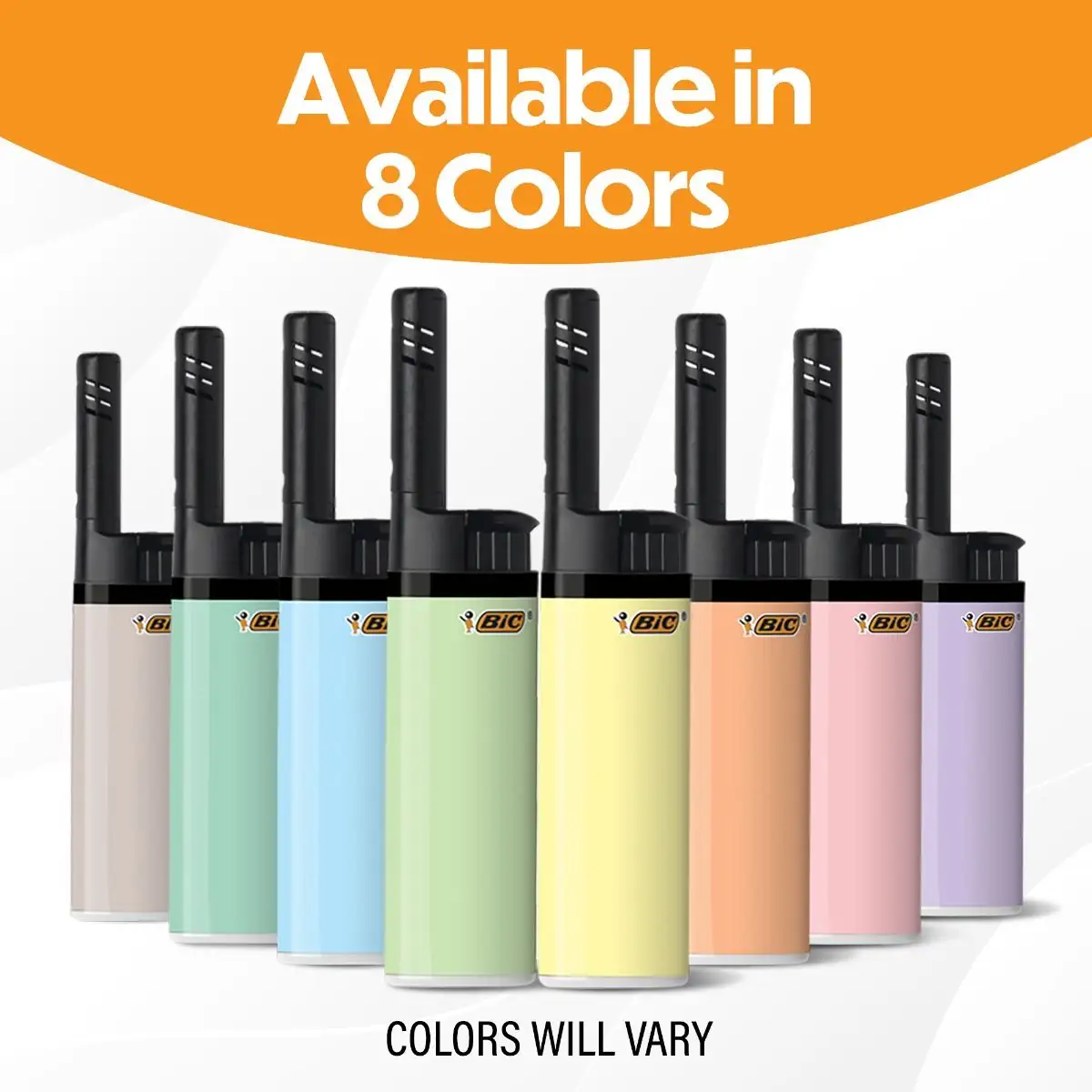 BIC EZ Reach Pastel Lighters, Candle Lighters