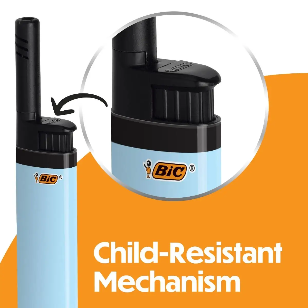 BIC EZ Reach Pastel Lighters, Candle Lighters