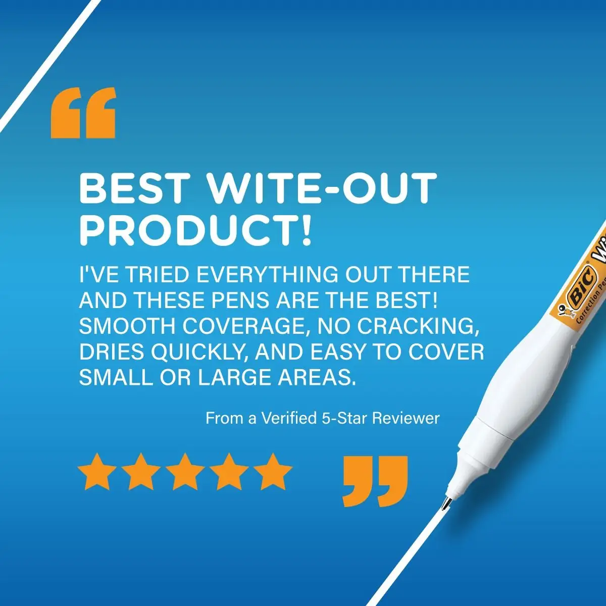 BIC Wite-Out Brand Shake 'n Squeeze Correction Pen, 8 ML Correction Fluid 7 BIC Wite-Out Brand Shake 'n Squeeze Correction Pen, 8 ML Correction Fluid