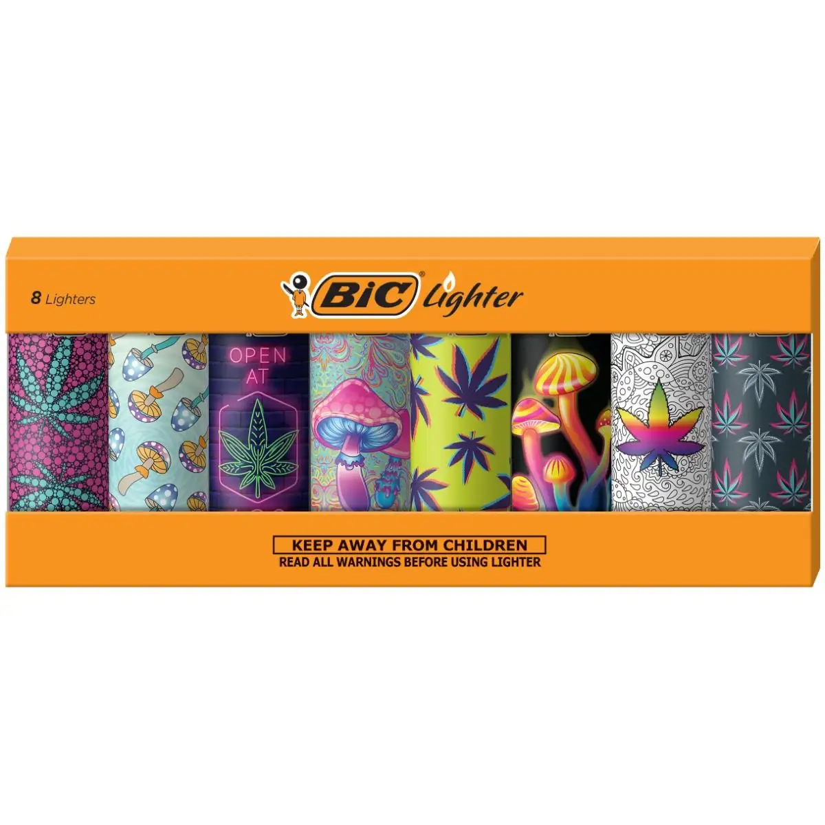 BIC Special Edition Counterculture Series Maxi Pocket Lighters