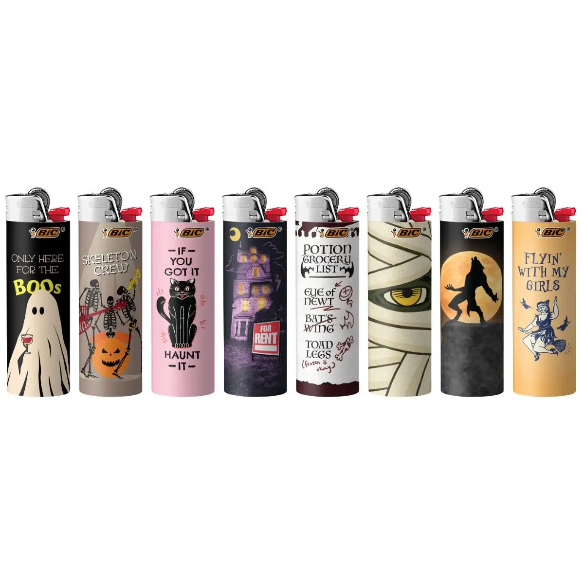 BIC Special Edition Spooky Series Maxi Pocket Lighter