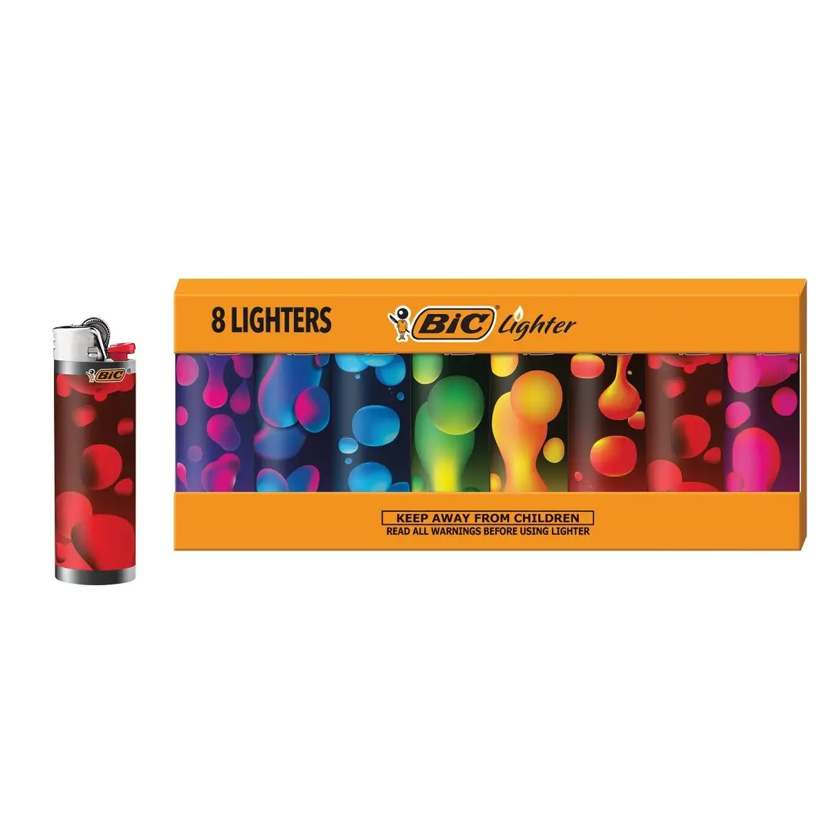 BIC Special Edition Lava Series Maxi Pocket Lighters