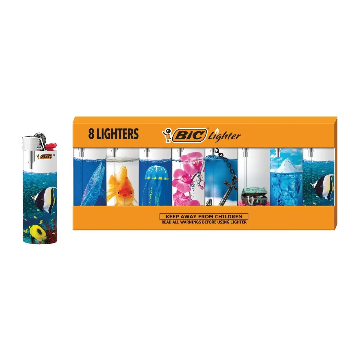 BIC Special Edition What's Inside Series Maxi Pocket Lighters