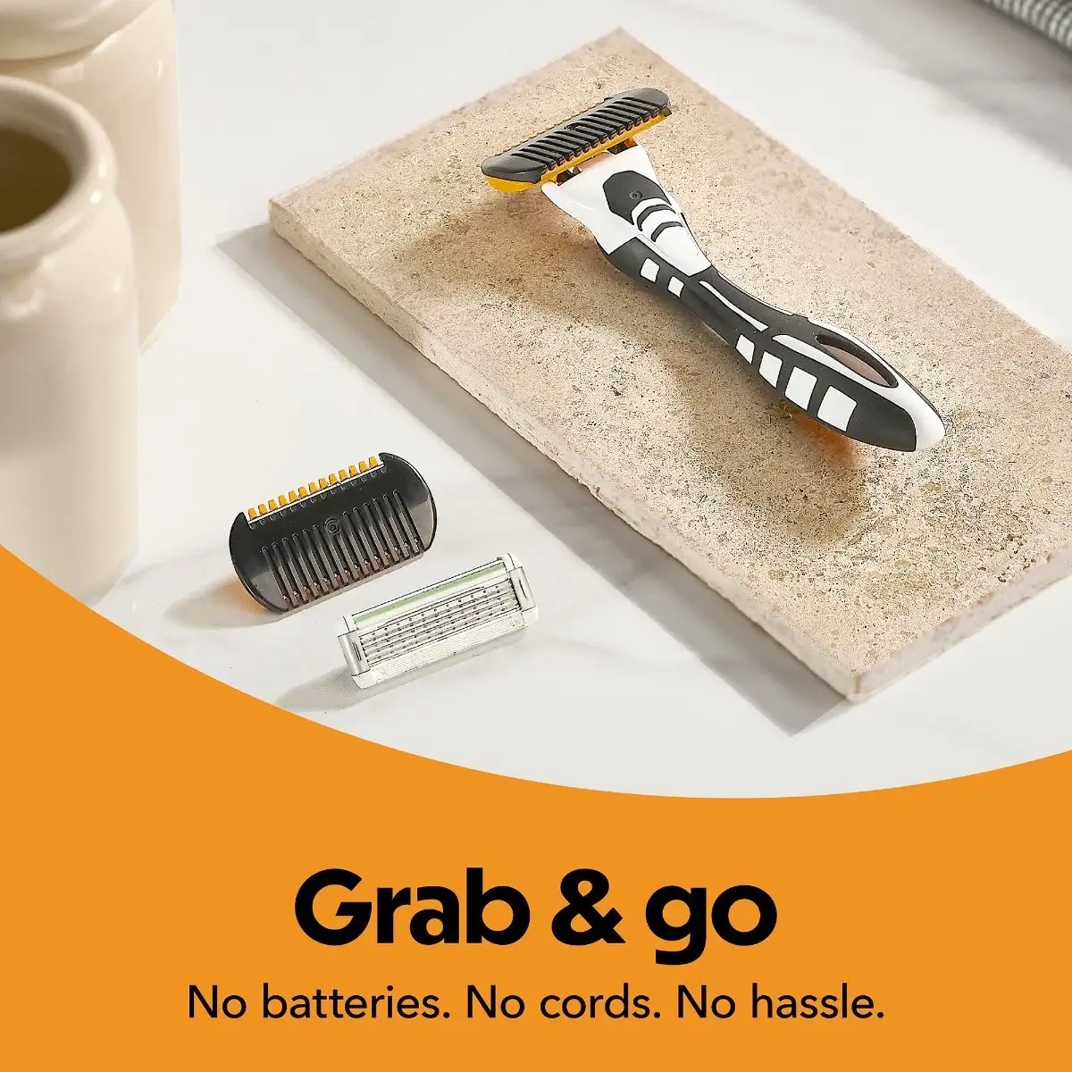 BIC Flex 5 Trim and Shave Body and Beard Trimmer for Men, 5 Blades, 3-in-1 Grooming Kit 6 BIC Flex 5 Trim and Shave Body and Beard Trimmer for Men, 5 Blades, 3-in-1 Grooming Kit