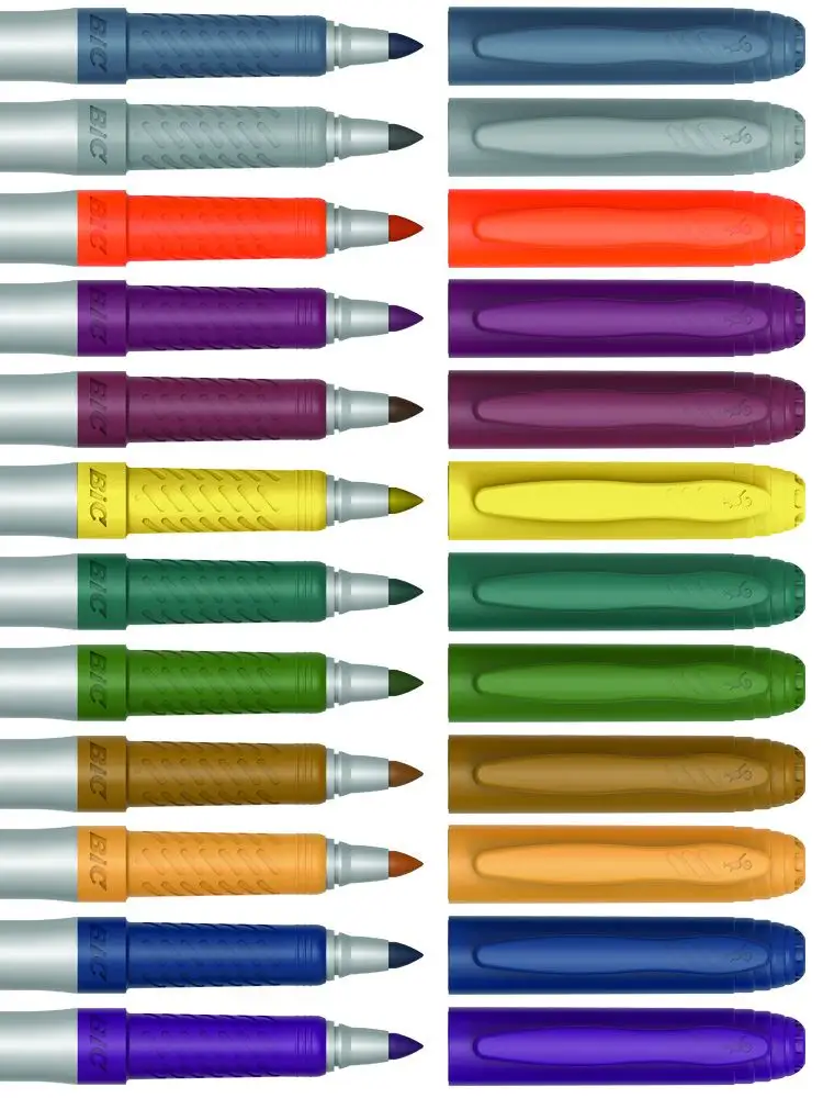 BIC Intensity Fine Point, Permanent Marker 3 BIC Intensity Fine Point, Permanent Marker