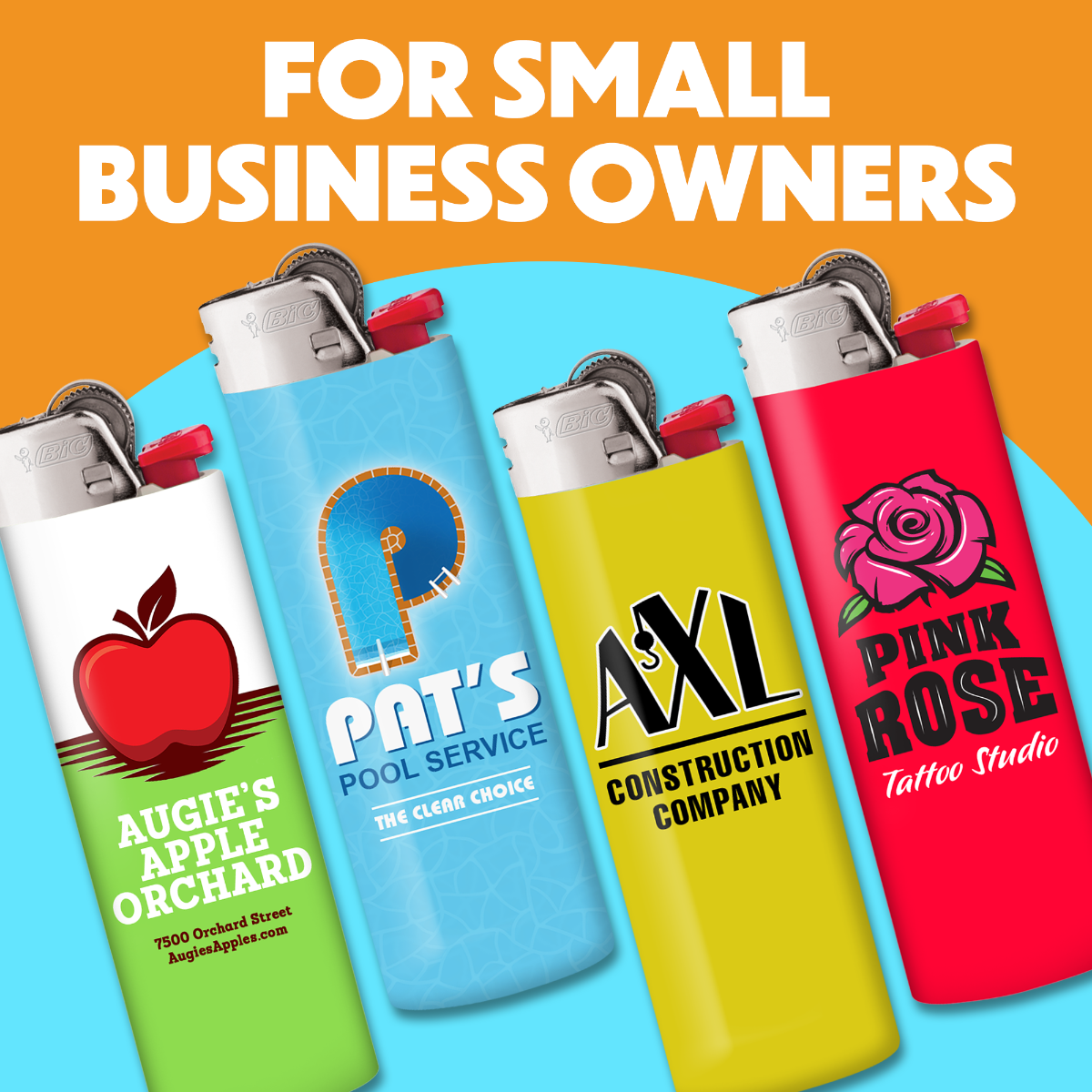 Design My BIC® Lighters, Set of 6 Personalized Lighters 4 Design My BIC® Lighters, Set of 6 Personalized Lighters