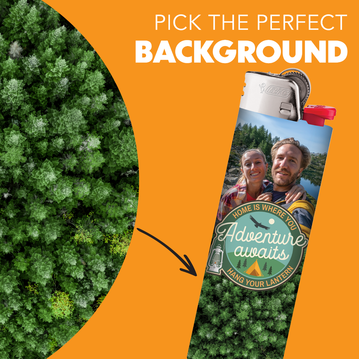 Design My BIC® Lighters, Set of 6 Personalized Lighters 7 Design My BIC® Lighters, Set of 6 Personalized Lighters