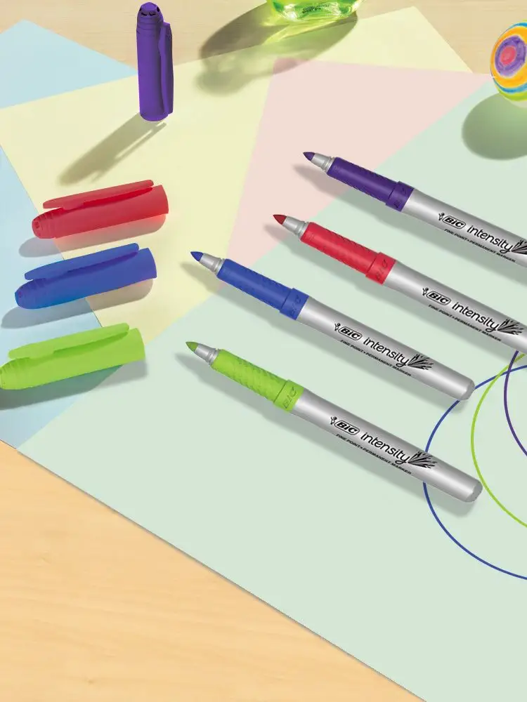 BIC Intensity Fine Point, Permanent Marker 4 BIC Intensity Fine Point, Permanent Marker