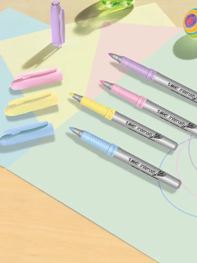BIC Intensity Fine Point, Permanent Marker 5 BIC Intensity Fine Point, Permanent Marker