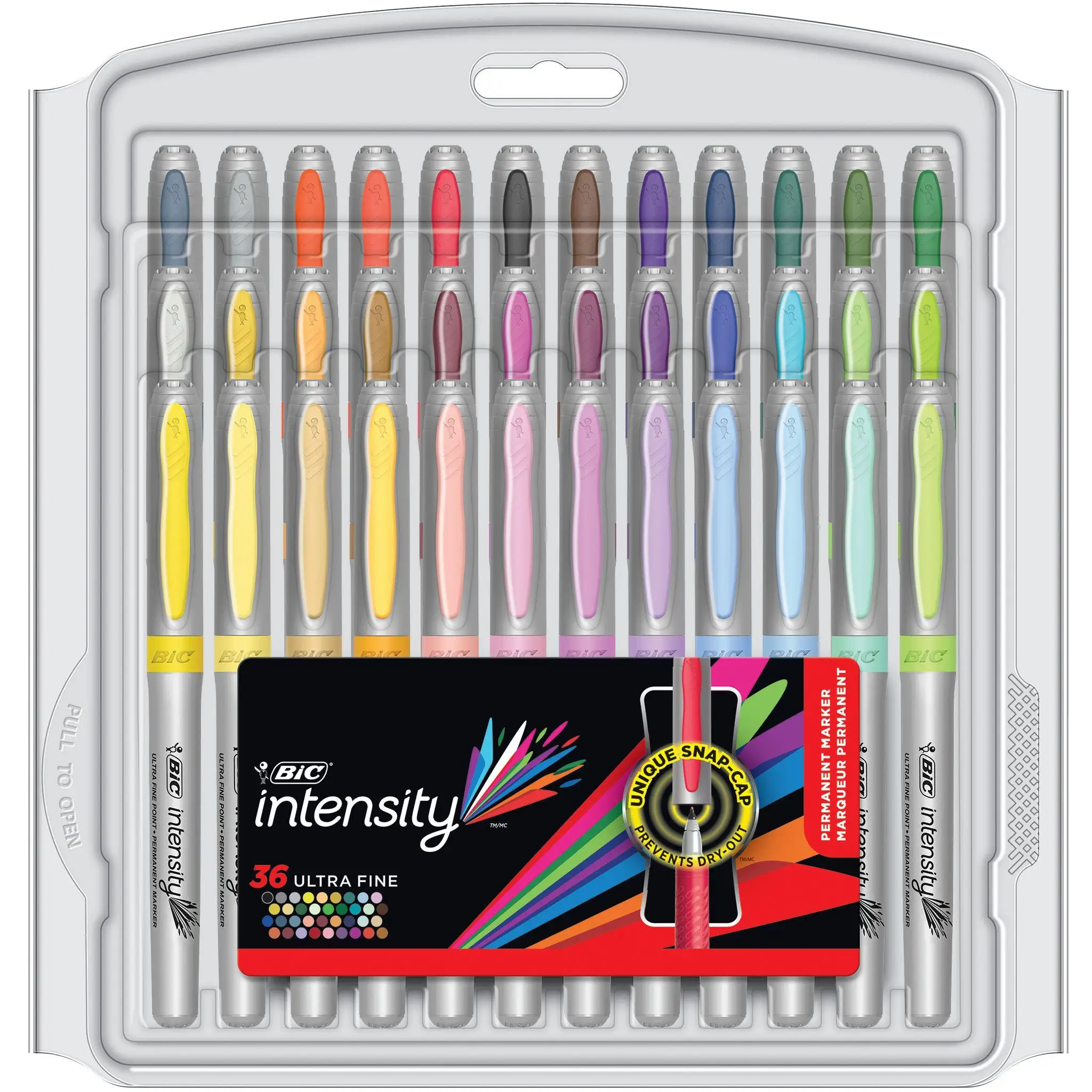 BIC Intensity Fashion, Permanent Markers, Ultra Fine Point