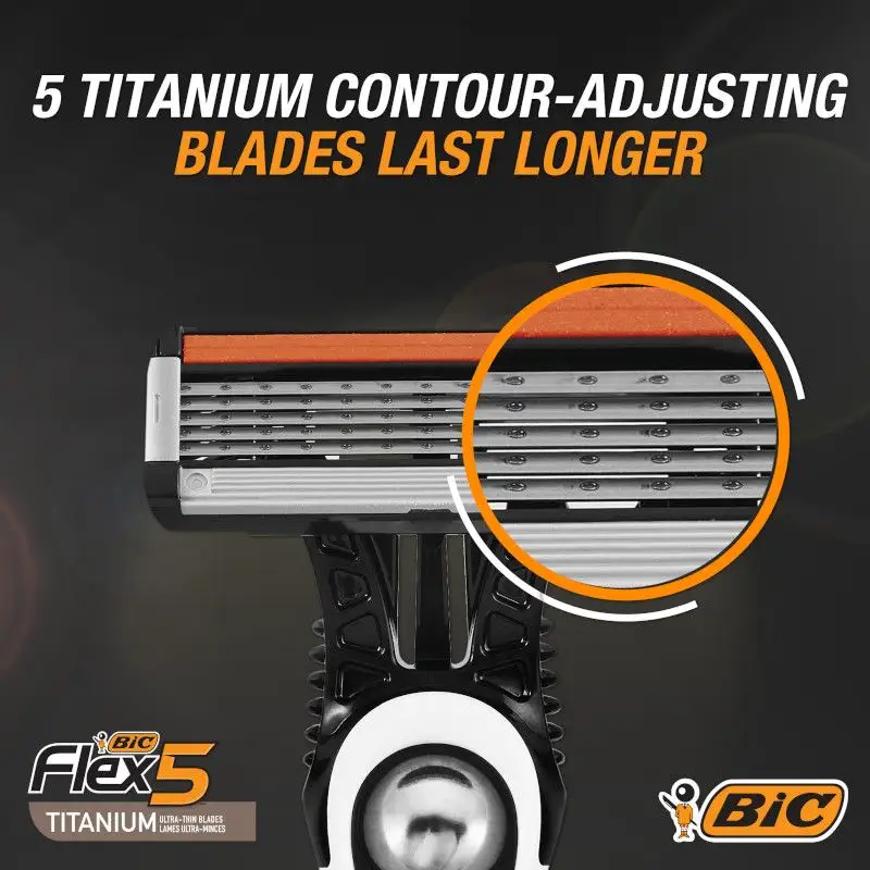 BIC Flex 5, Disposable Razor 3 BIC Flex 5, Disposable Razor