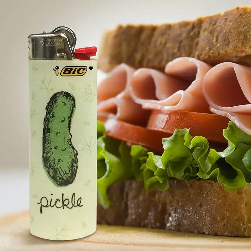 BIC Special Edition Pickle Series Maxi Pocket Lighters 5 BIC Special Edition Pickle Series Maxi Pocket Lighters
