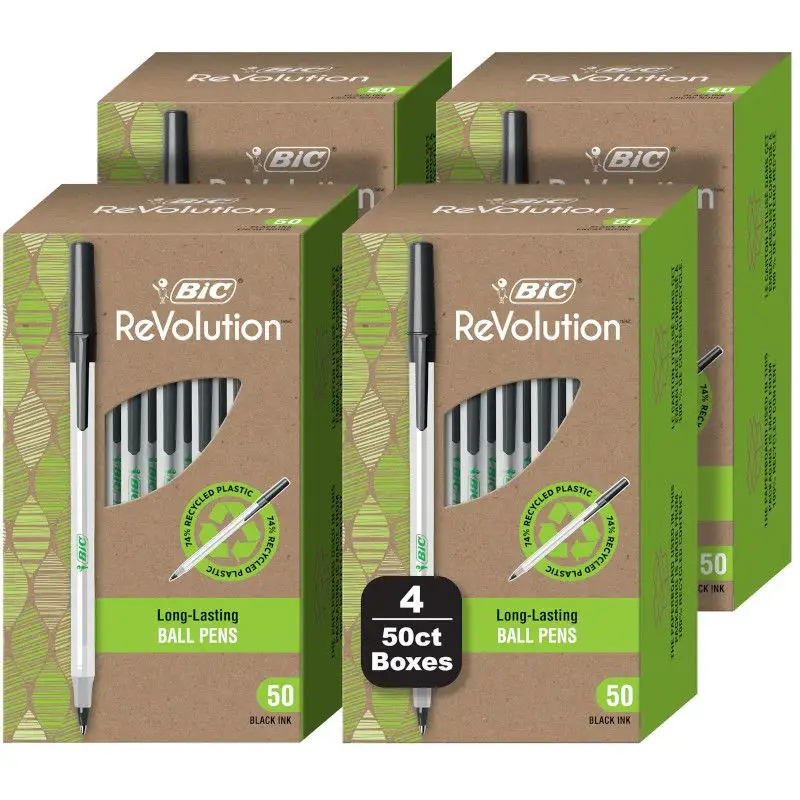 BIC ReVolution Round Stic Ball Point Pen