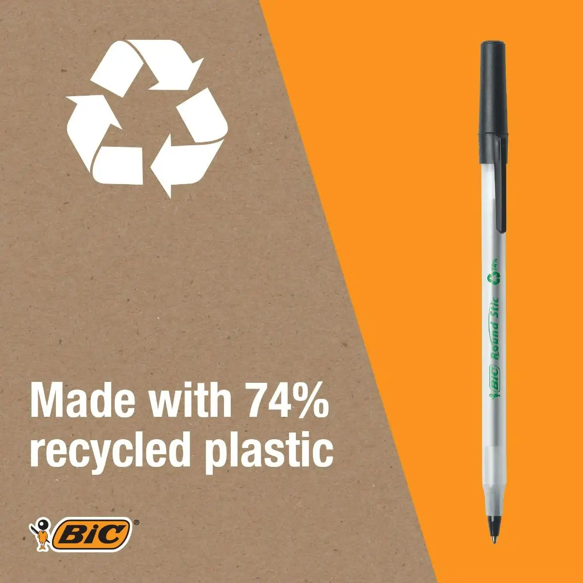 BIC ReVolution Round Stic Ball Point Pen