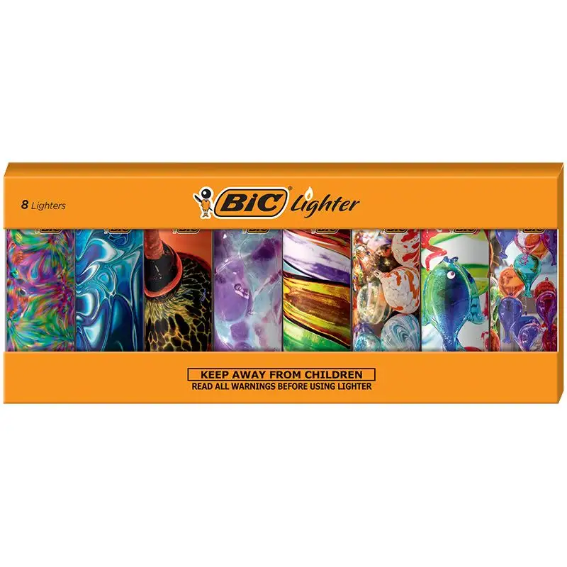 BIC Special Edition Blown Glass Series Maxi Pocket Lighters