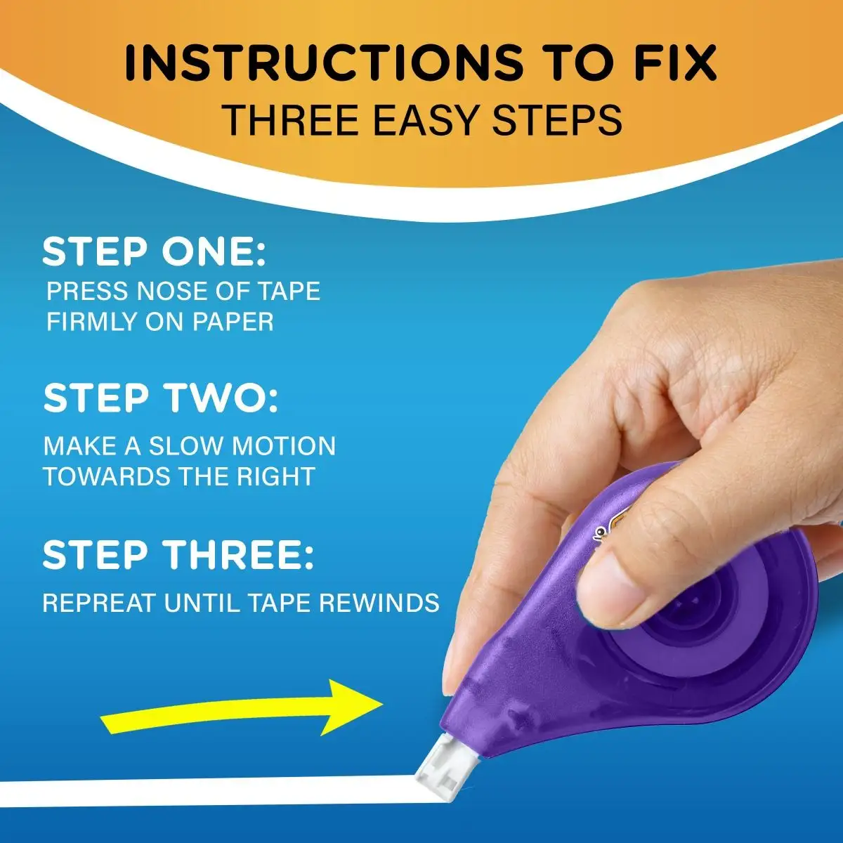 BIC Wite-Out Brand EZ Correct, Correction Tape 5 BIC Wite-Out Brand EZ Correct, Correction Tape