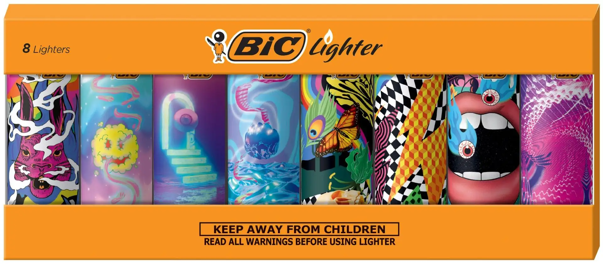 BIC Special Edition Prismatic Series Maxi Pocket Lighters