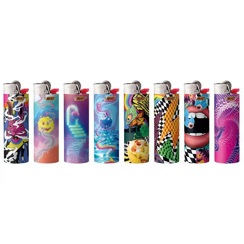 BIC Special Edition Prismatic Series Maxi Pocket Lighters 3 BIC Special Edition Prismatic Series Maxi Pocket Lighters