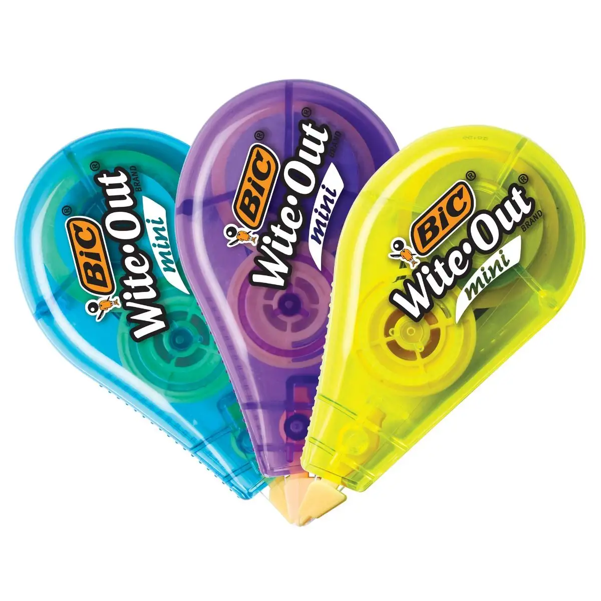 BIC Wite-Out Brand Mini Correction Tape, White