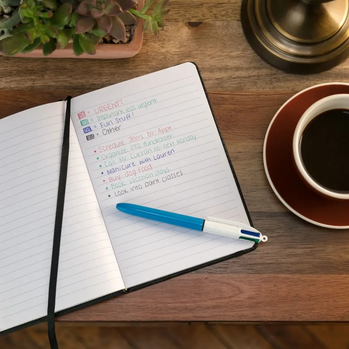 BIC 4-Color Original Retractable Ball Pen