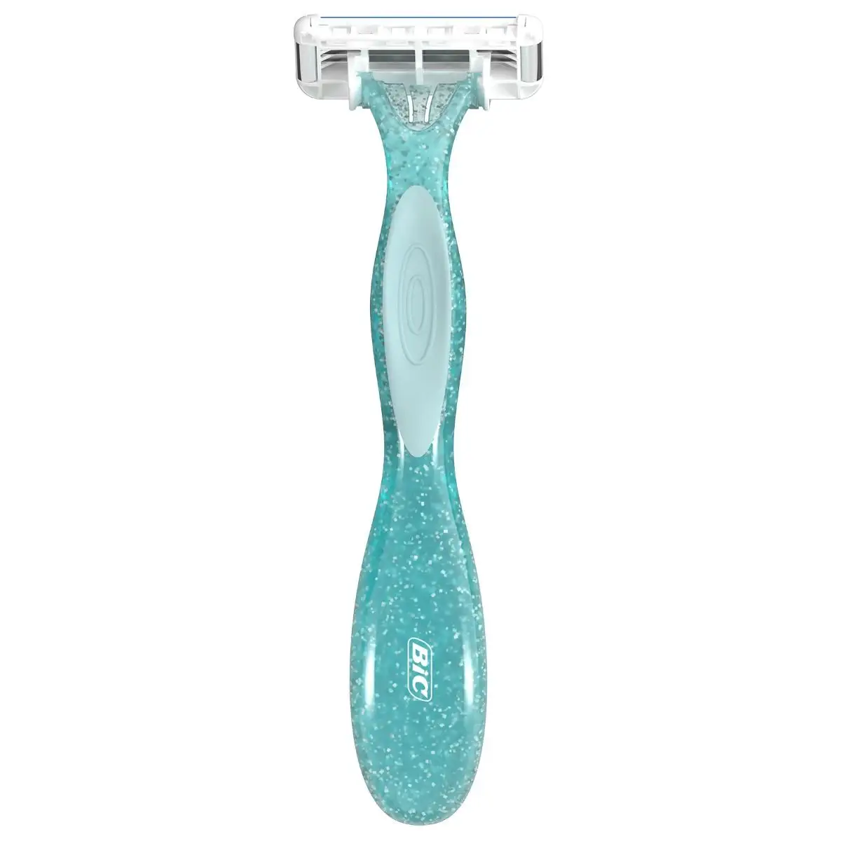 BIC EasyRinse Anti-Clogging Women's Disposable Razors for a Smoother Shave, Razors With 4 Blades 3 BIC EasyRinse Anti-Clogging Women's Disposable Razors for a Smoother Shave, Razors With 4 Blades