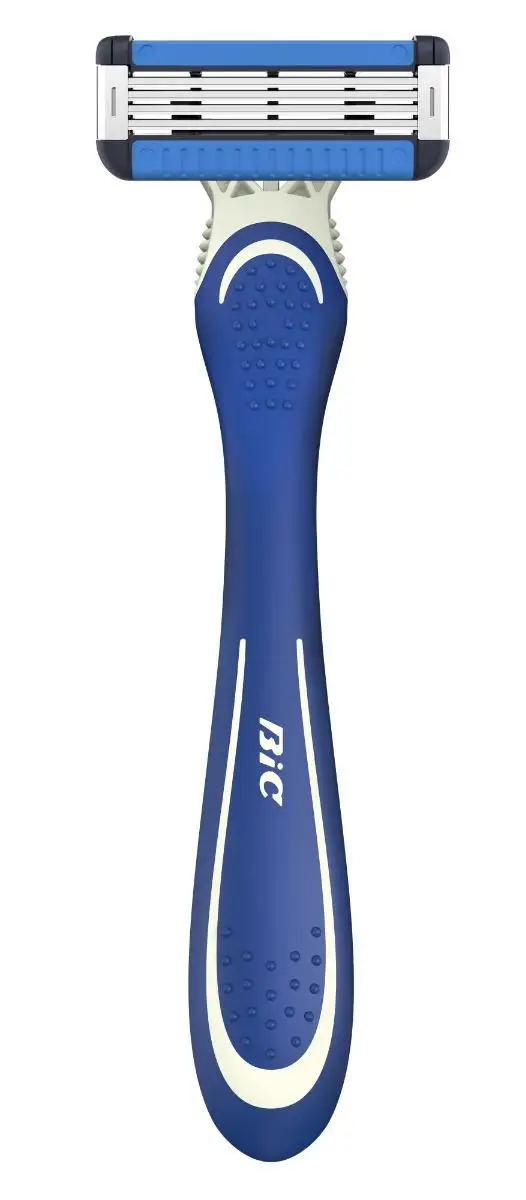 BIC EasyRinse Anti-Clogging Men's Disposable Razors for a Smoother Shave, Razors With 4 Blades 3 BIC EasyRinse Anti-Clogging Men's Disposable Razors for a Smoother Shave, Razors With 4 Blades