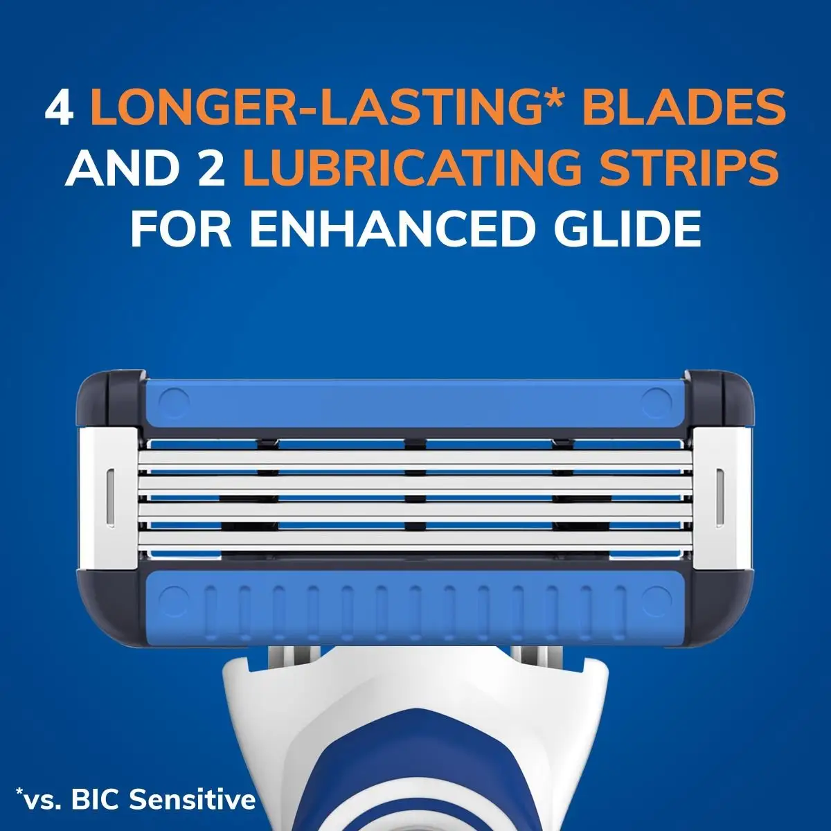 BIC EasyRinse Anti-Clogging Men's Disposable Razors for a Smoother Shave, Razors With 4 Blades 6 BIC EasyRinse Anti-Clogging Men's Disposable Razors for a Smoother Shave, Razors With 4 Blades