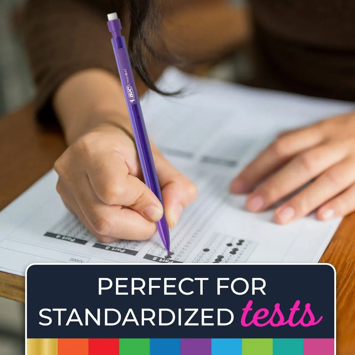 BIC Color Cues Mechanical Pencil Set, Black, Fun Color Pencils for School, Perfect for School Supplies 5 BIC Color Cues Mechanical Pencil Set, Black, Fun Color Pencils for School, Perfect for School Supplies