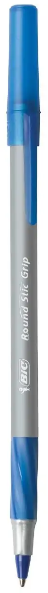 BIC Round Stic Xtra Comfort Blue Ballpoint Pens, Medium Point (1.0mm), No. 1 Selling Ballpoint Pens 3 BIC Round Stic Xtra Comfort Blue Ballpoint Pens, Medium Point (1.0mm), No. 1 Selling Ballpoint Pens