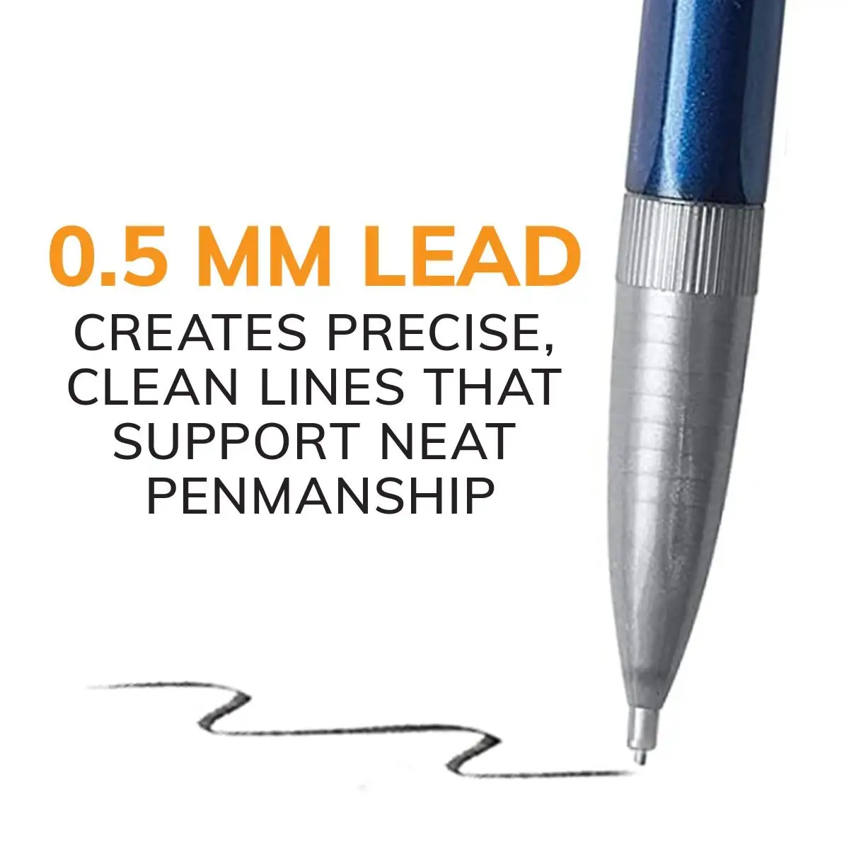 BIC Xtra-Precision Mechanical Pencils with Erasers, Fine Point (0.5mm), Mechanical Drafting Pencil Set