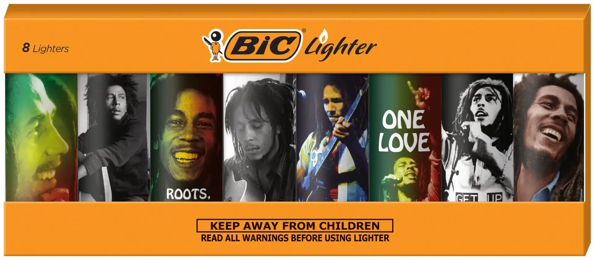 BIC Special Edition Bob Marley Series Maxi Pocket Lighters