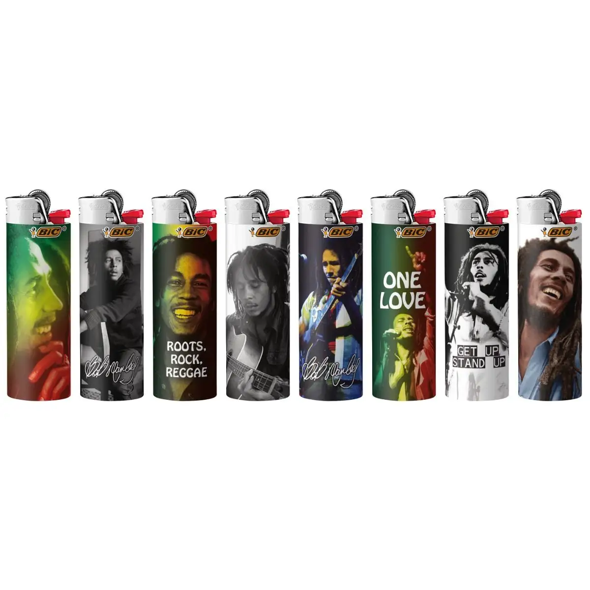BIC Special Edition Bob Marley Series Maxi Pocket Lighters 3 BIC Special Edition Bob Marley Series Maxi Pocket Lighters