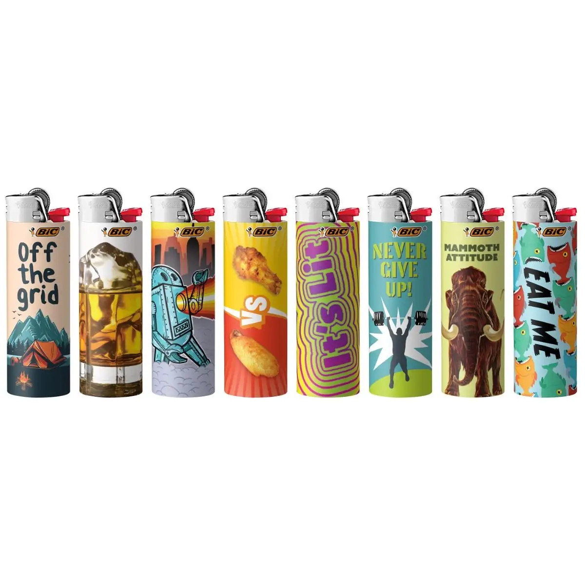 BIC Special Edition Good Vibes Series Maxi Pocket Lighters